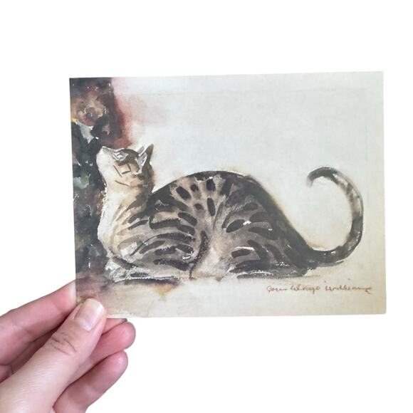 Metropolitan Museum of Art CATS Art Print Cards Blank Envelopes 11/24 LEFT 2003 - Picture 10 of 14